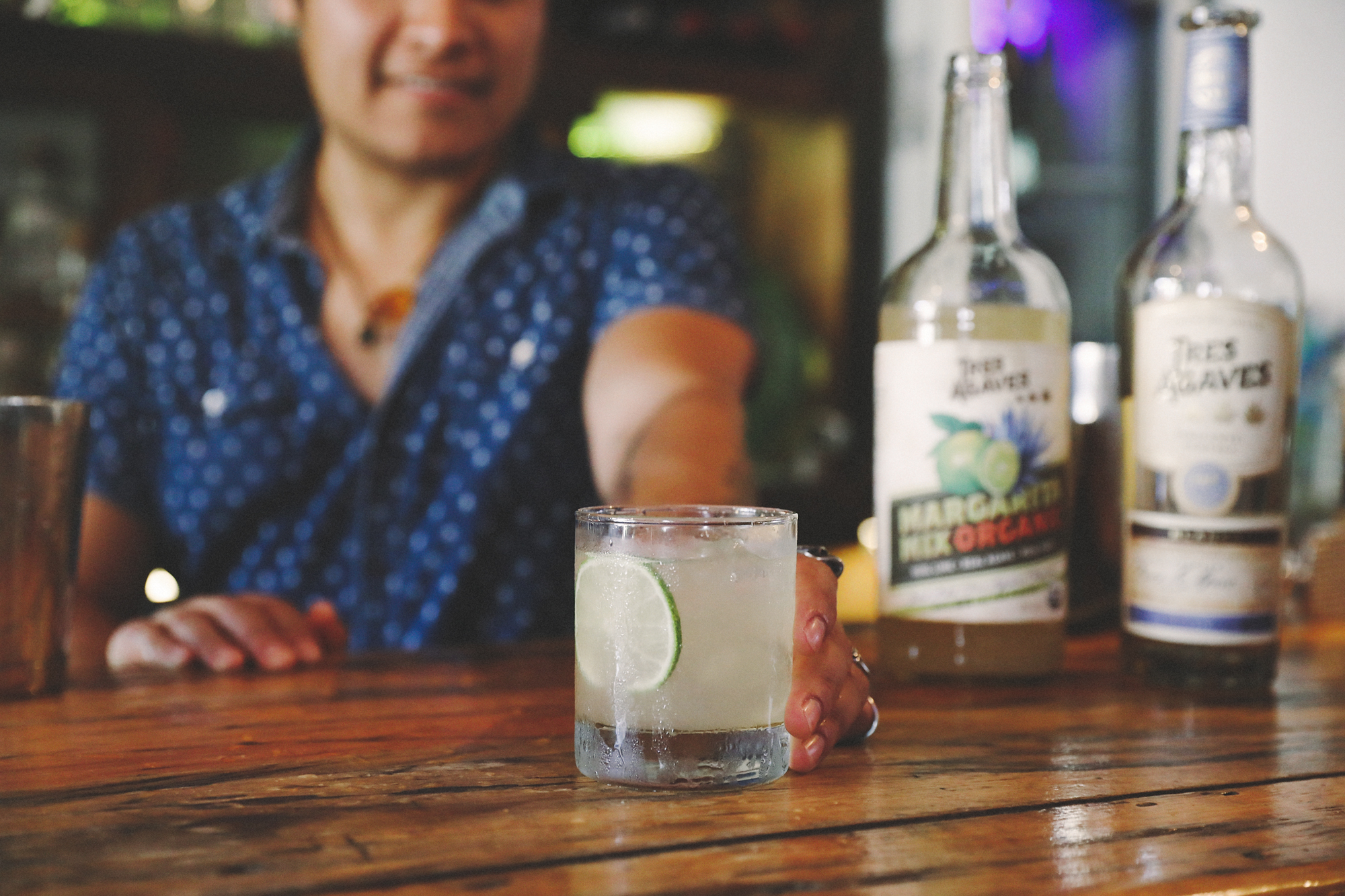 Organic margaritas are only a few ingredients away.